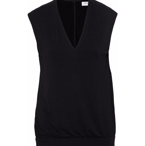 Bailey 44 🖤 Black drop waist blouson mini dress - Picture 3 of 8